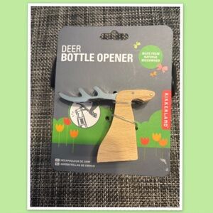 Kikkerland Stainless Steel Deer Bottle
Opener